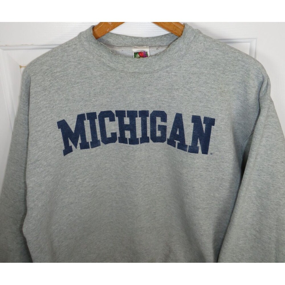 Vintage Michigan State University Sweatshirt XL Fruit of the Loom Super Cotton**